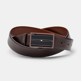 Keiran Reversible Leather Belt, Light Tan/Brown, hi-res
